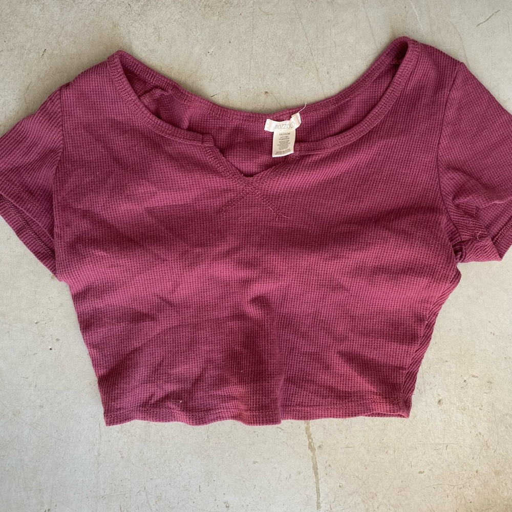 Bozzolo cropped top
